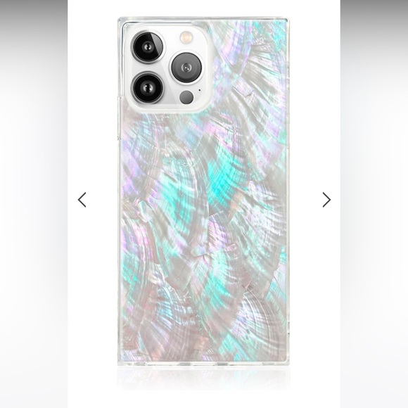 Flaunt | Mother of Pearl Square iPhone Case iPhone 12 Pro Max | Used - Picture 2 of 12